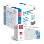 Nitrile Exam Gloves Medium (100/bx) 10 bxs/case