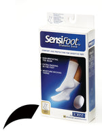 Sensifoot Diabetic Sock Crew Black Medium