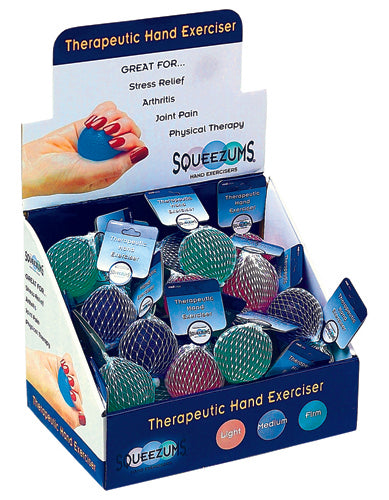 Squeezums Therapeutic Hand Exerciser Display(36 pcs)