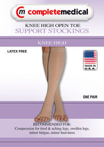 Firm Surg Weight Stkngs  3Xlg 20-30mmHg  Below Knee Open Toe