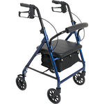 Rollator  Junior  Aluminum 6  Wheels  Blue