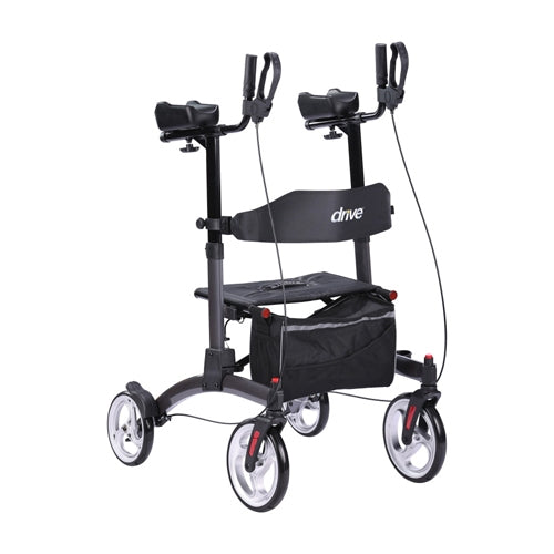 Elevate Upright Walker Gray